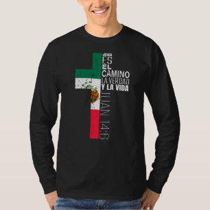 Christian Spain Jesus Religiösa Bible Verse Mexii T Shirt