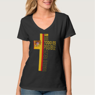 Christian Spain Religiösa Bible Verses Spain F T Shirt