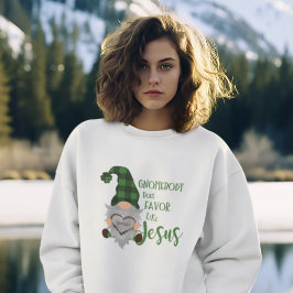 Christian St. Patrick's Gnome Cute Women's White T Shirt