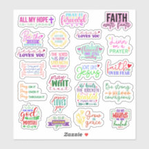 Christian Stickers/Kuvert Seals