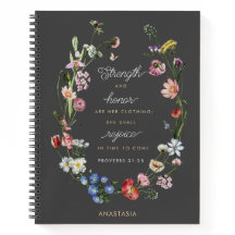 Christian Strength & Honor Proverbs 31 Wildblommor