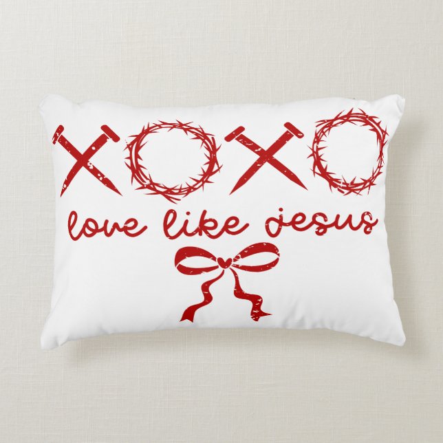 Christian Symbolism Prydnadskudde (Framsidan)