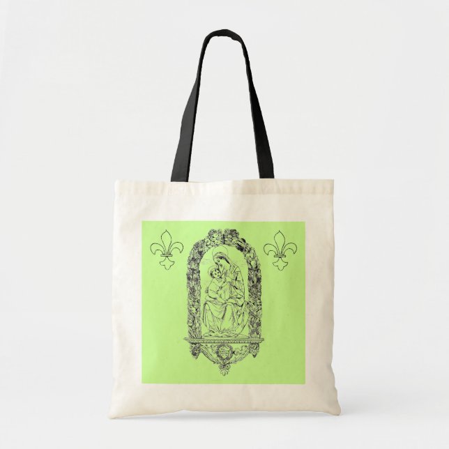 Christian Symbols Bag Tygkasse (Framsidan)