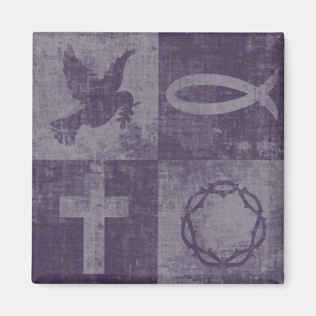 Christian Symbols Magnet (Framsidan)