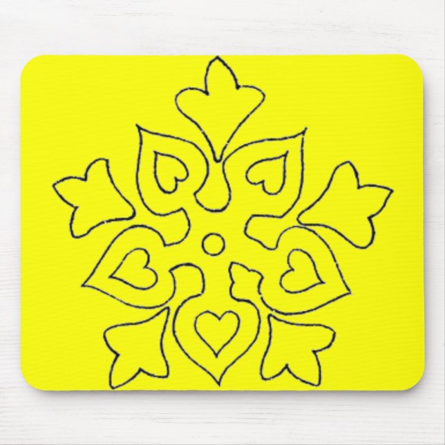 Christian Symbols Mouse Pad Musmatta (Framsidan)