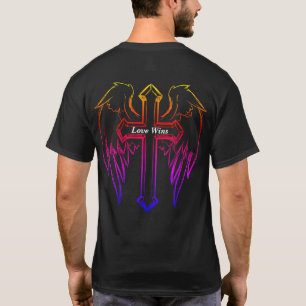 Christian T-Shirt Kärlek Wins