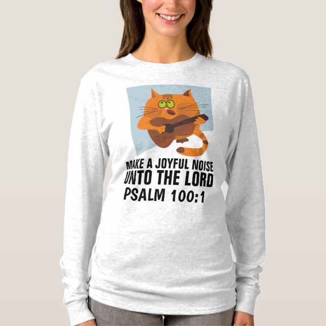 Christian T-Shirts, GÖR EN GLATT NOISK T Shirt (Framsida)