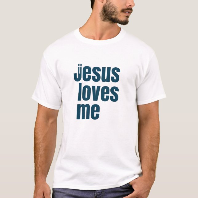 Christian T-Shirts Jesus Kärlek (Framsida)