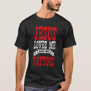 Christian Tattoo Master Tatted Jesus Kristus Devot T Shirt