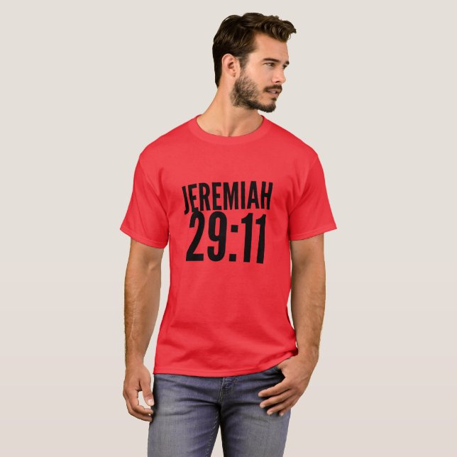 Christian Tee-Manar Basic Mörk T-Shirt (Hel framsida)