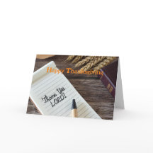 Christian Thanksgiving Card
