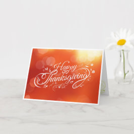 Christian Thanksgiving-kort Kort
