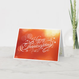Christian Thanksgiving-kort Kort