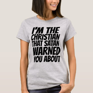 CHRISTIAN THAY SATAN VARNERADE DIG OM T-Shirt