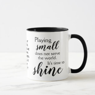 Christian TIME TILL SHINE Matthew 5:16 Mugg