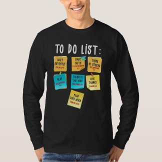 Christian to Do List Plananner Jesus Note Papper T Shirt