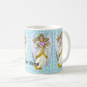Christian tror på änglar kaffemugg