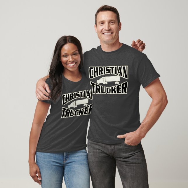 Christian Trucker Unisex T Shirt (Unisex)