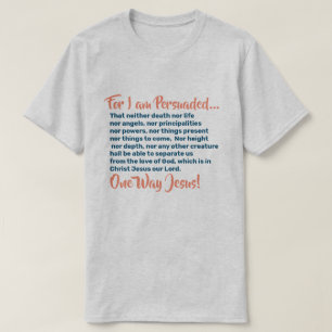 Christian Tshirts Ingenting kan Behålla oss för Go
