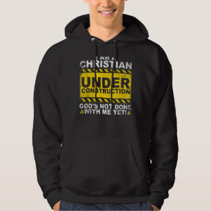 Christian under Construction Catholik Manar Women Hoodie