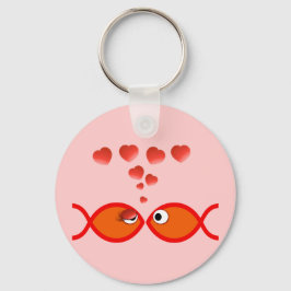 Christian Valentine Orange v2 Nyckelring