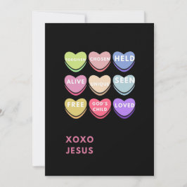 Christian Valentines day Card Inbjudningar