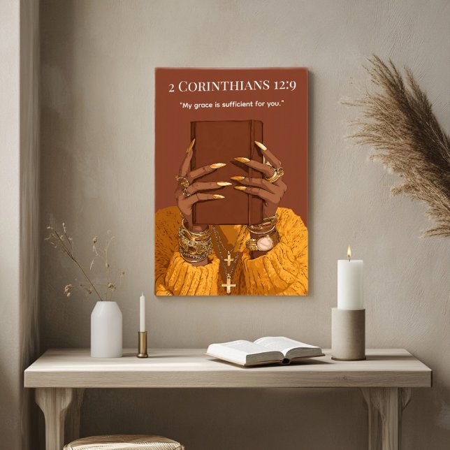 Christian Wall Art | Bibelskript Poster (Skapare uppladdad)
