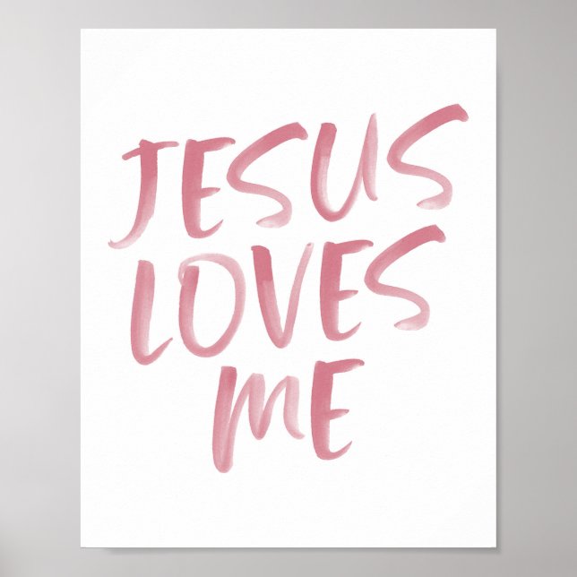 Christian Wall Art Decor Bild Modern Room Poster (Framsidan)