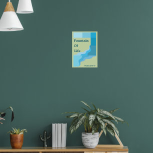 Christian Wall Art/Geometric Poster/Jesus Poster