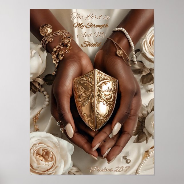 Christian Wall Art- Home Decor Poster (Framsidan)