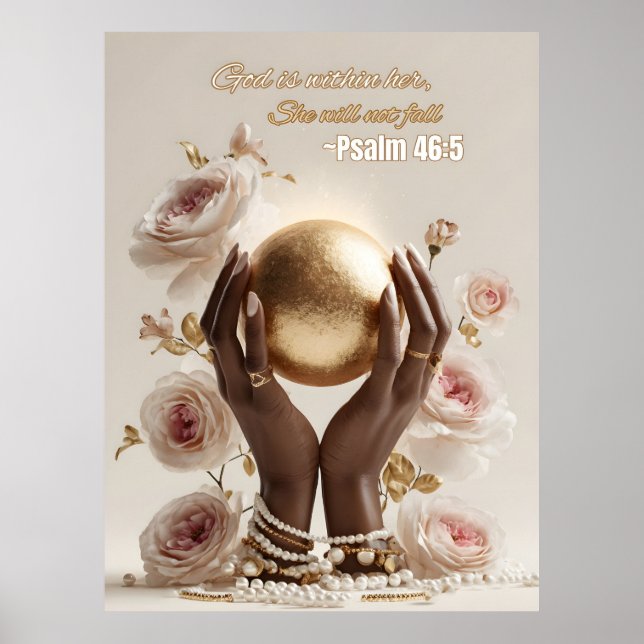 Christian Wall Art- Home Decor Poster (Framsidan)