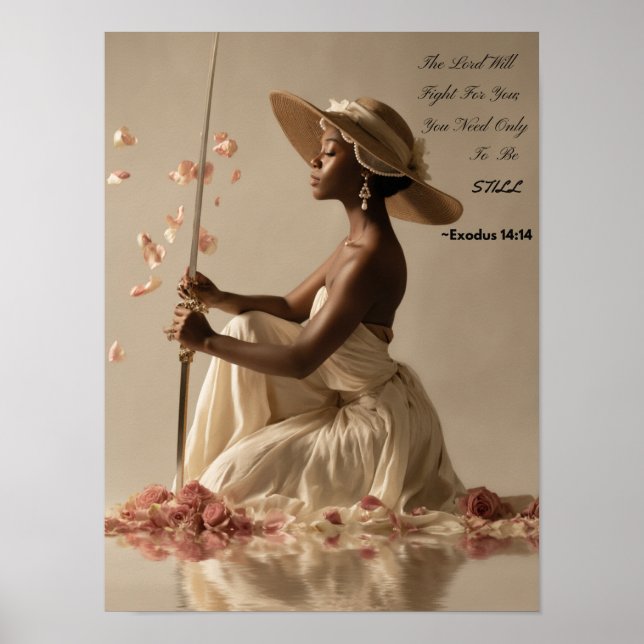 Christian Wall Art- Home Decor Poster (Framsidan)