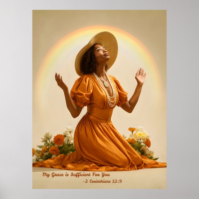 Christian Wall Art- Home Decor Poster (Framsidan)