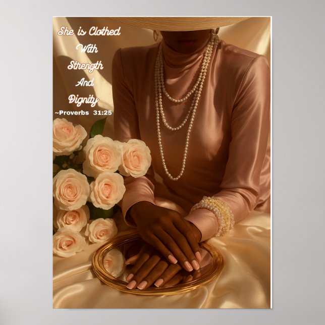 Christian Wall Art- Home Decor Poster (Framsidan)