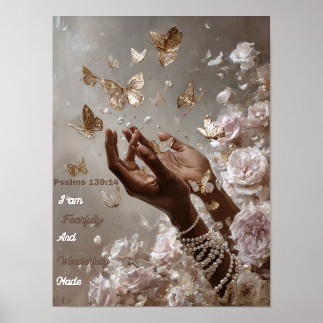 Christian Wall Art- Home Decor Poster (Framsidan)