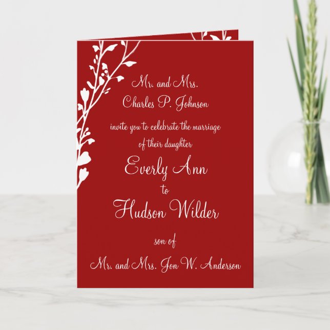 Christian Wedding bjudande-Two är bättre Inbjudan (Framsida)