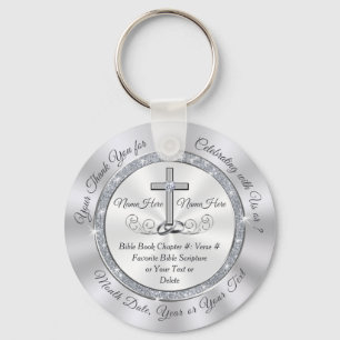 Christian Wedding Favors for Guests, Personlig Nyckelring