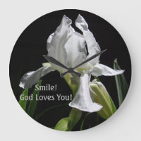 Christian White Iris Smile! Gud Kärlek dig!