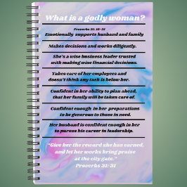 Christian Woman Ideal Infografik Proverbs 31