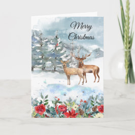 Christian Woodland Hjort jul Kort