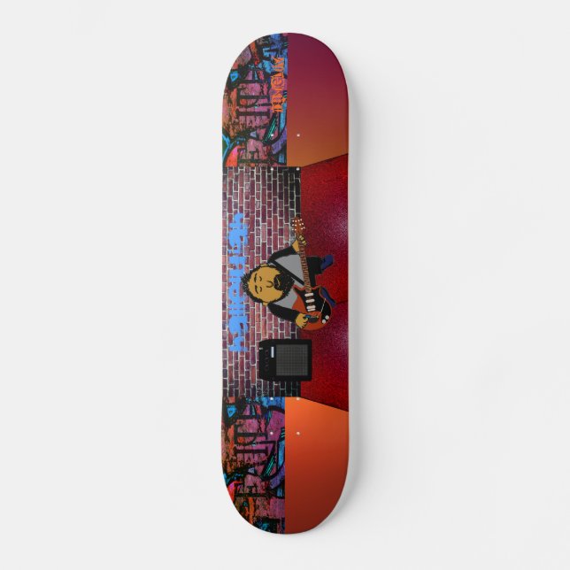 Christian Worker-ledare Skateboard Bräda 20 Cm (Framsida)
