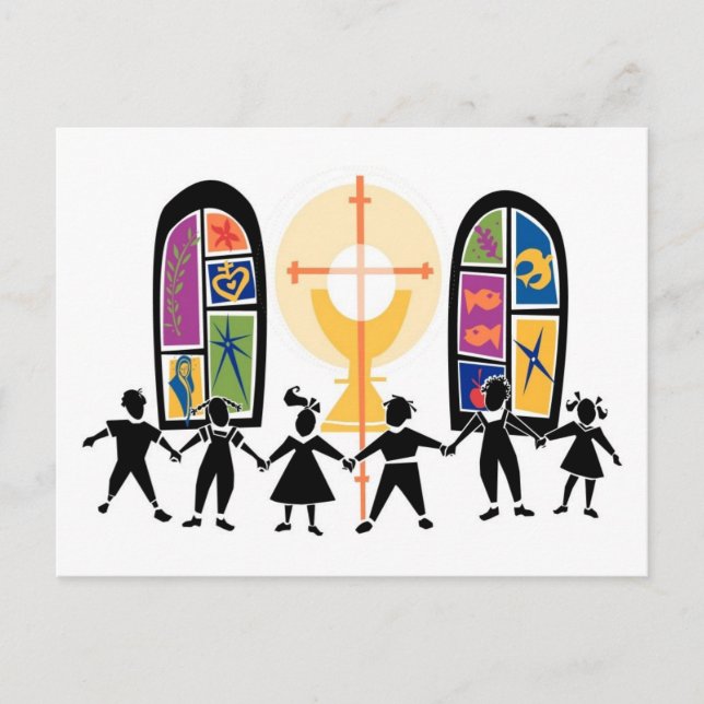 Christian Youth Scene Vykort (Framsida)