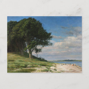 Christian Zacho - Beach vid Bramsaesvig Vykort