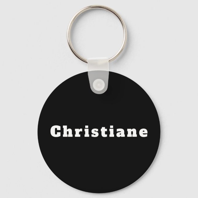 Christiane Nyckelring (Framsida)