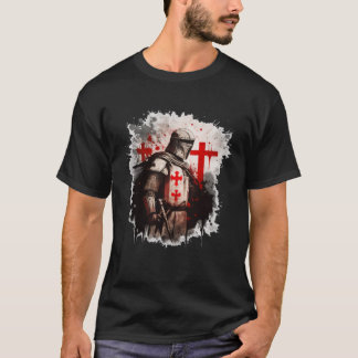 Christians Templar Knight Templar Kor Pullover T Shirt