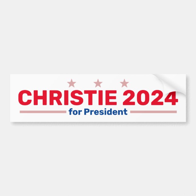 Christie 2024-stötdekal bildekal (Framsidan)