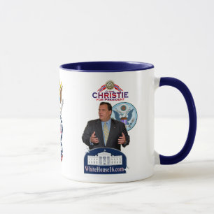 Christie för presidentRingermugg Mugg