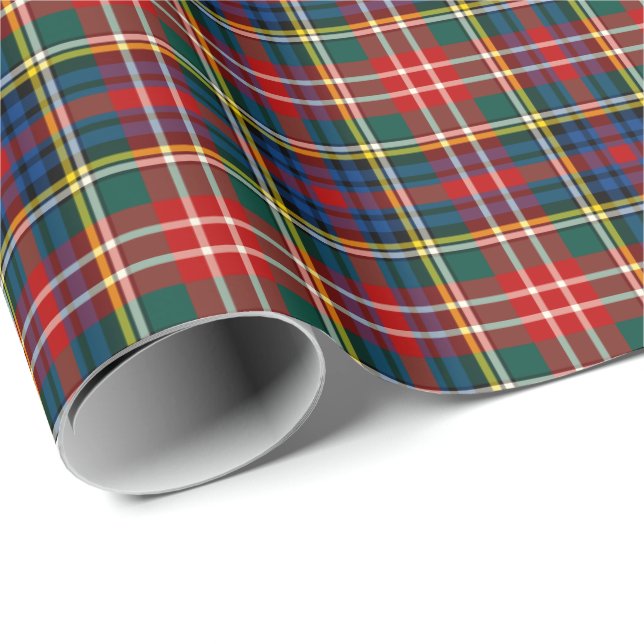 Christie Klan Tartan Presentpapper (Rullad Hörn)