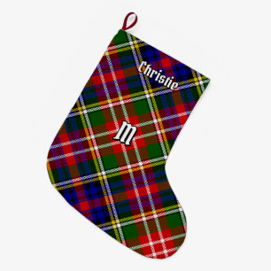 Christie-klanens tartan stor julstrumpa