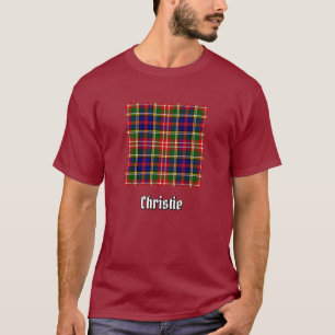 Christie-klanens tartan t shirt